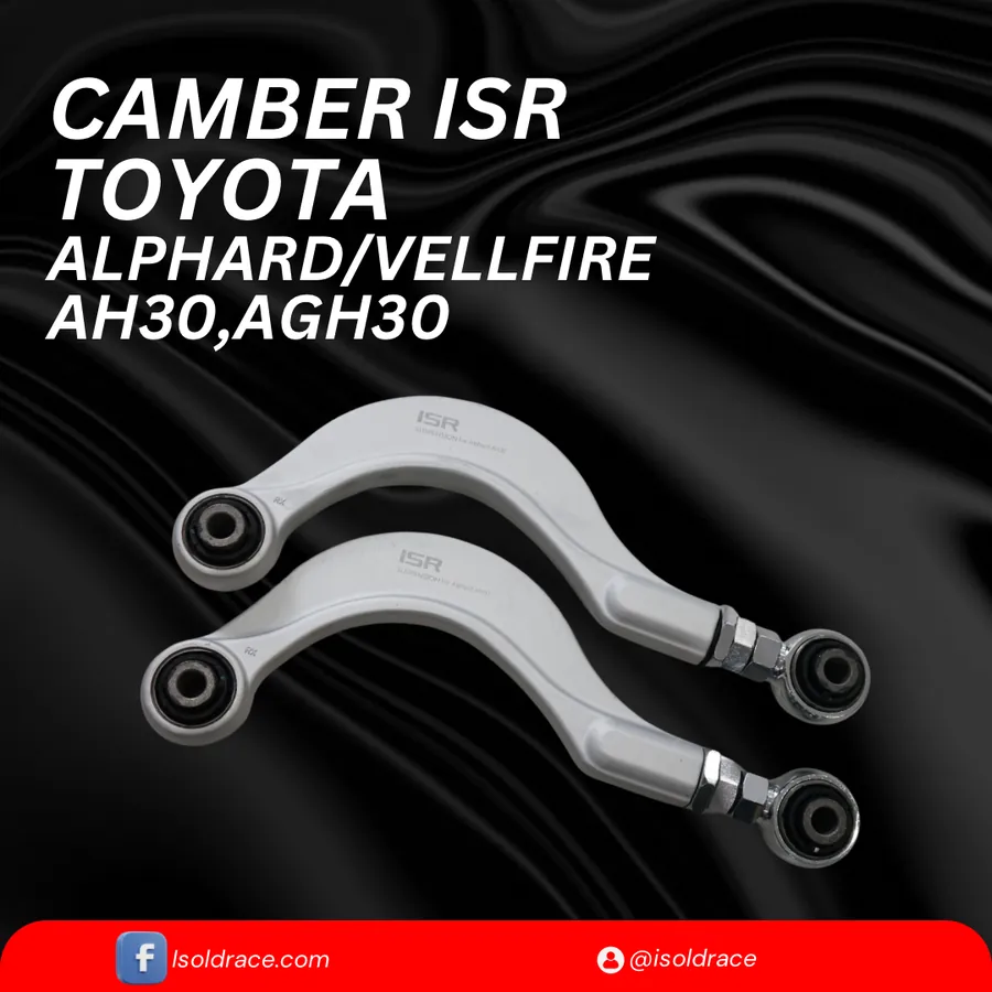 ปีกนกหลังปรับมุมแคมเบอร์ Toyota Alphard / Vellfire AH30, AGH30