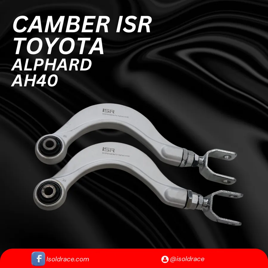 ปีกนกหลังปรับมุมแคมเบอร์ Toyota Alphard AH40