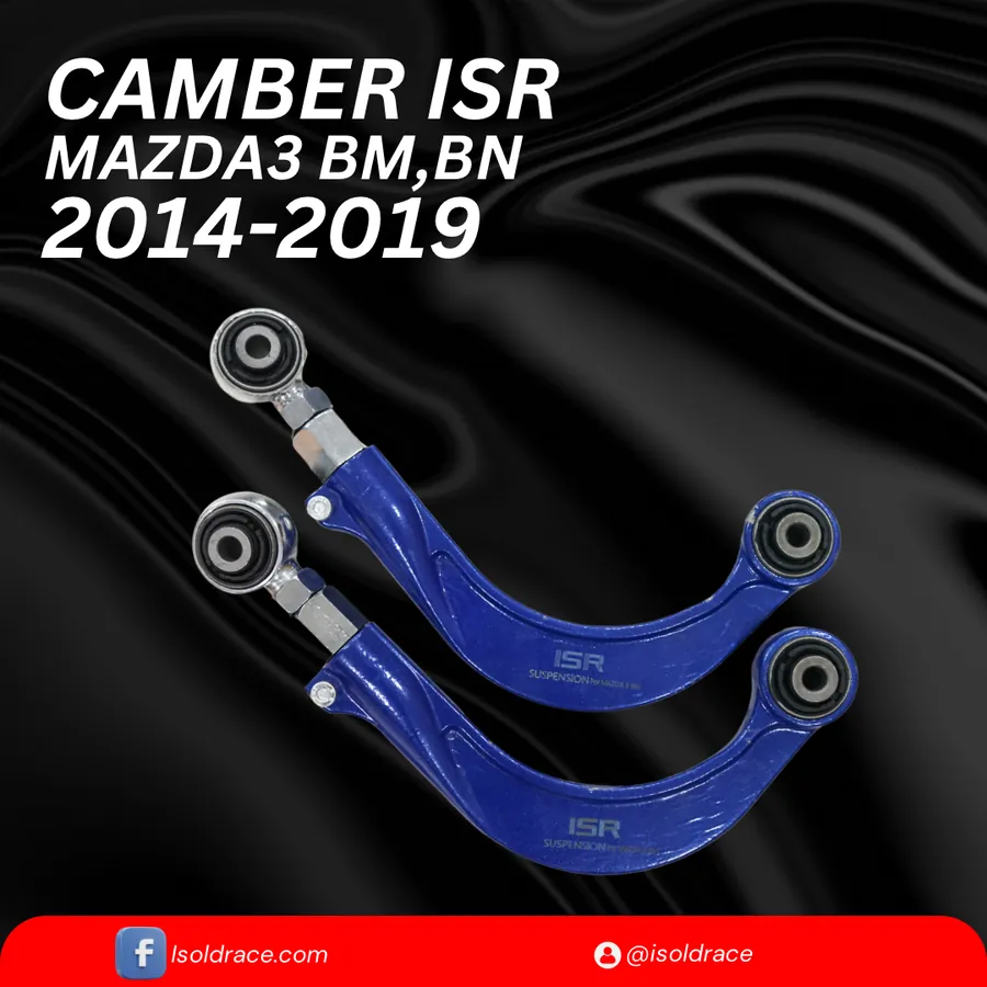 ปีกนกหลังปรับมุมแคมเบอร์ Mazda3 BM, BN 2014