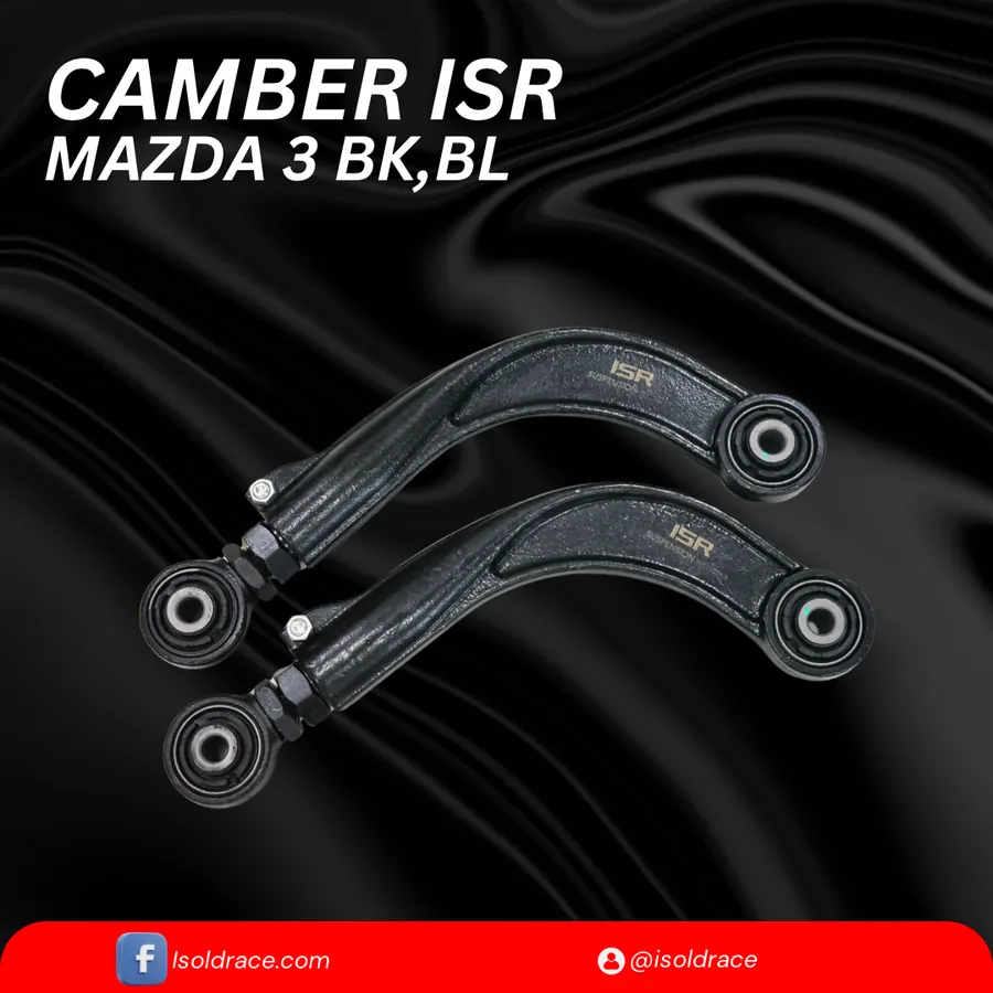 ปีกนกหลังปรับมุมแคมเบอร์ Mazda3 BK, BL 2013