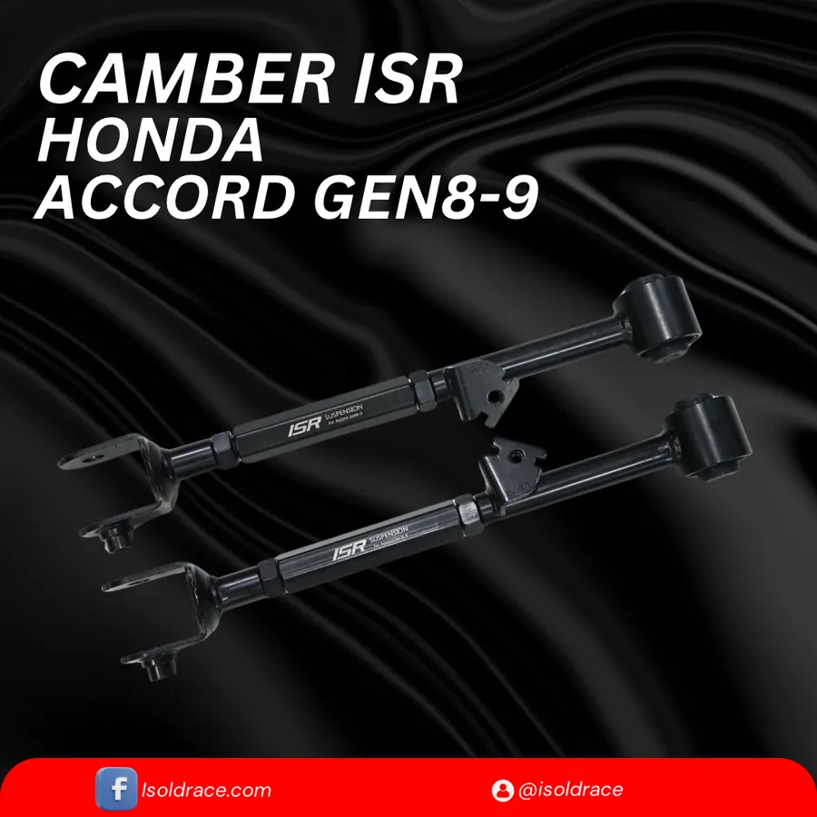 ปีกนกหลังปรับมุมแคมเบอร์ Honda Accord Gen8, Gen9