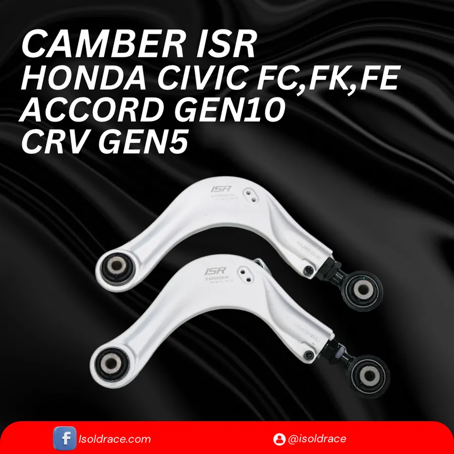 ปีกนกหลังปรับมุมแคมเบอร์ Honda Civic FC, FK, FE / CRV Gen5 / Accord Gen10, Gen11