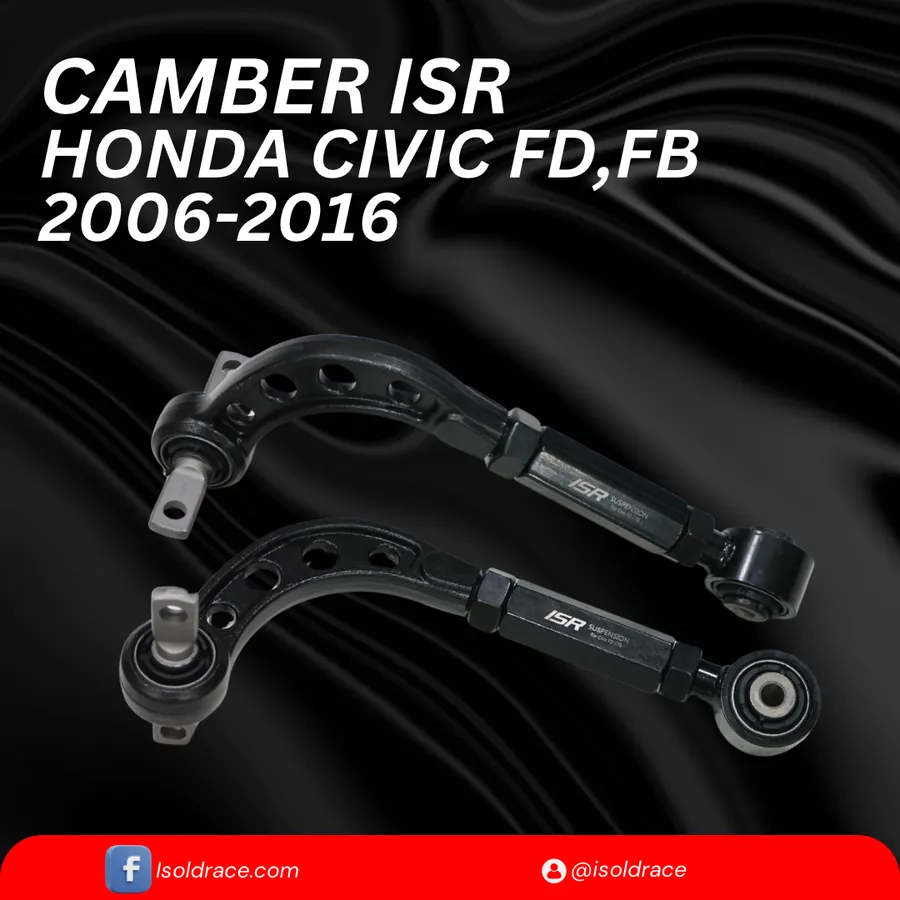 ปีกนกหลังปรับมุมแคมเบอร์ Honda Civic FD, FB