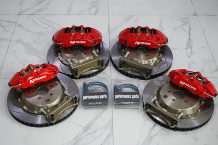 Honda Civic AP CP9040 Red 355mm Hub Brown